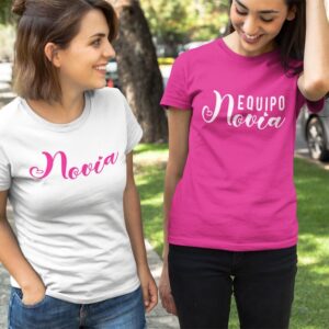 Camisetas Equipo Novia