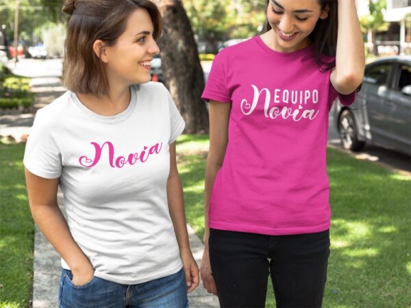 Camisetas Equipo Novia